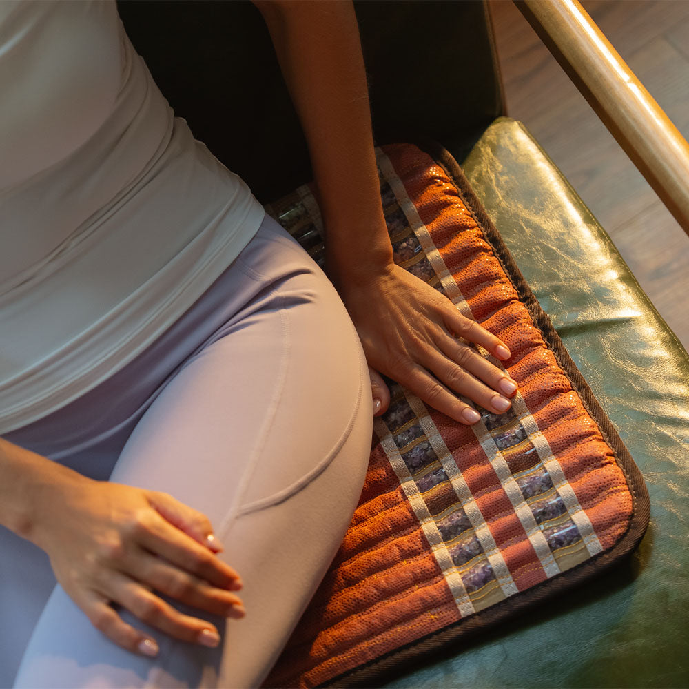 
                  
                    Tourmaline Amethyst Obsidian TAO Mat Small 1818 Soft InfraMat Pro
                  
                