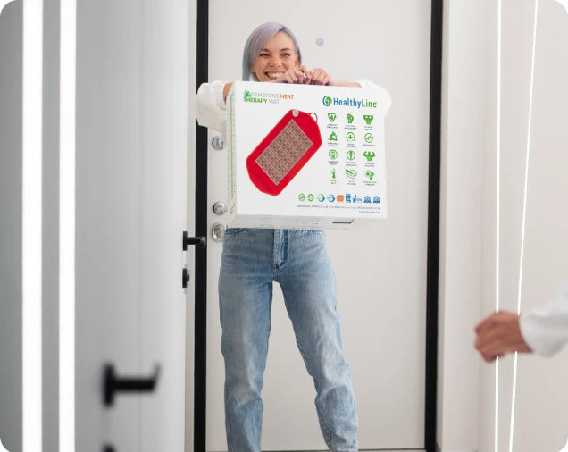 HealthyLine gemstone heat mats box